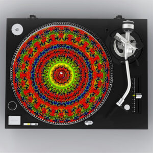 Eye Gaze Art Slipmat - Azteca by Brian Parker