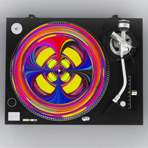 Eye Gaze Art Slipmat - Better Days Ahead by Brian Parker